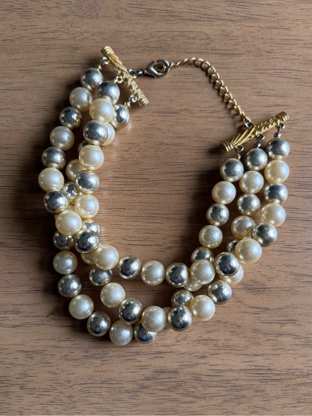 Vintage Pearl Choker Necklace